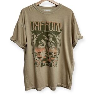 Girl Dangerous Anthropologie Daffodil March Oversized Graphic Tee